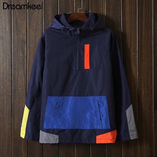 2018 new sping jackets men patchwork anorak jacket fashion hip hop plus size college student windbreaker coat 5xl casual y, Black;brown
2018 new sping jackets men patchwork anorak jacket fashion hip hop plus size college student windbreaker coat 5xl casual y, Black;brown