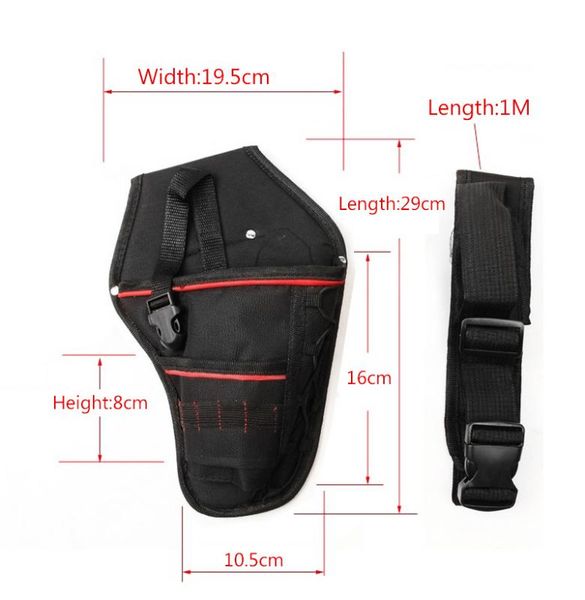 poly multi-funcional waterproof electric drill electric wrench special bag belt oxford cloth electrician repair tool storage bag
poly multi-funcional waterproof electric drill electric wrench special bag belt oxford cloth electrician repair tool storage bag