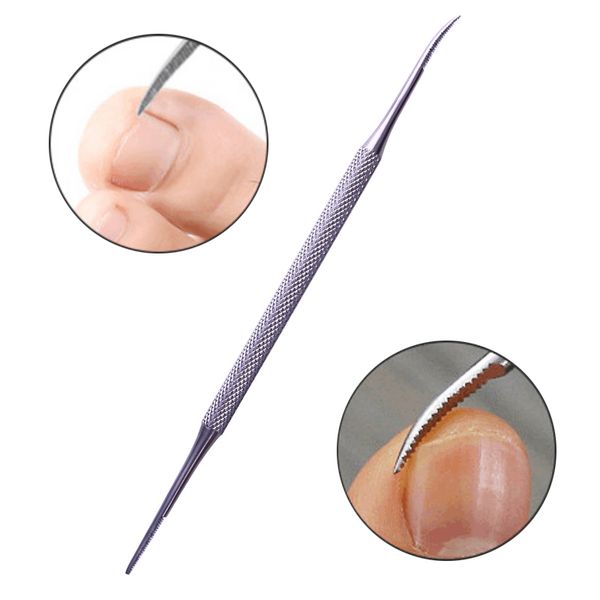 1 pc stainless steel 2 ways multifunction nail art cuticle pusher remover dead skin groove pick diy nails pedicure tools
1 pc stainless steel 2 ways multifunction nail art cuticle pusher remover dead skin groove pick diy nails pedicure tools