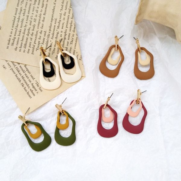 vintage hong kong style ladies jewelry irregular geometric shape clip earrings fashion personality girl women's accessories, Silver
vintage hong kong style ladies jewelry irregular geometric shape clip earrings fashion personality girl women's accessories, Silver