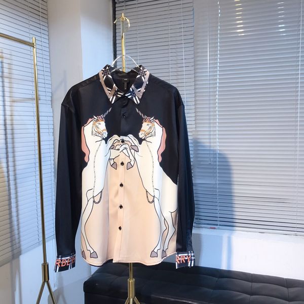 2019 новый люкс мужские рубашки мужчины повседневная рубашка pattern мода черный белый дизайнерские футболки мужчины повседневная одежда соц, White;black
2019 новый люкс мужские рубашки мужчины повседневная рубашка pattern мода черный белый дизайнерские футболки мужчины повседневная одежда соц, White;black