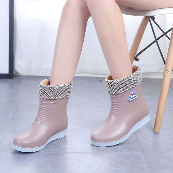 lizeruee женин mid-calf rainboots non-slip Ѭабоа епла вена-зима обђв женка водонепѬони, Black
lizeruee женин mid-calf rainboots non-slip Ѭабоа епла вена-зима обђв женка водонепѬони, Black