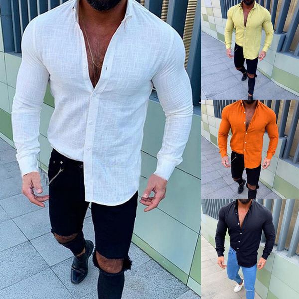 2019 new style men's new slub long-sleeved button-lapel fashionable comfortable linen shirt comfortabe, White;black
2019 new style men's new slub long-sleeved button-lapel fashionable comfortable linen shirt comfortabe, White;black