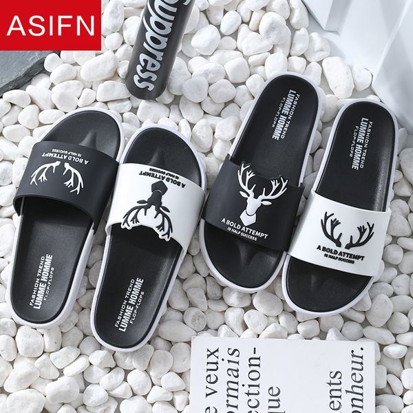 asifn men fashion slippers outdoor beach flip flops summer mules non slip male antlers women shoes slides zapatos de hombre, Black
asifn men fashion slippers outdoor beach flip flops summer mules non slip male antlers women shoes slides zapatos de hombre, Black