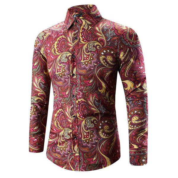 2017 retro floral printed man casual shirts fashion classic men dress shirt breathable men's long sleeve brand clothing, White;black
2017 retro floral printed man casual shirts fashion classic men dress shirt breathable men's long sleeve brand clothing, White;black