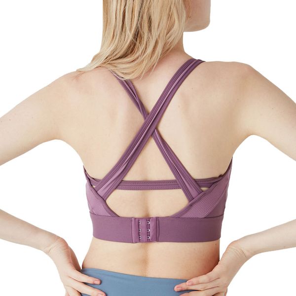 women breast lifting strappy padded soft jogging bra for sale, White;black