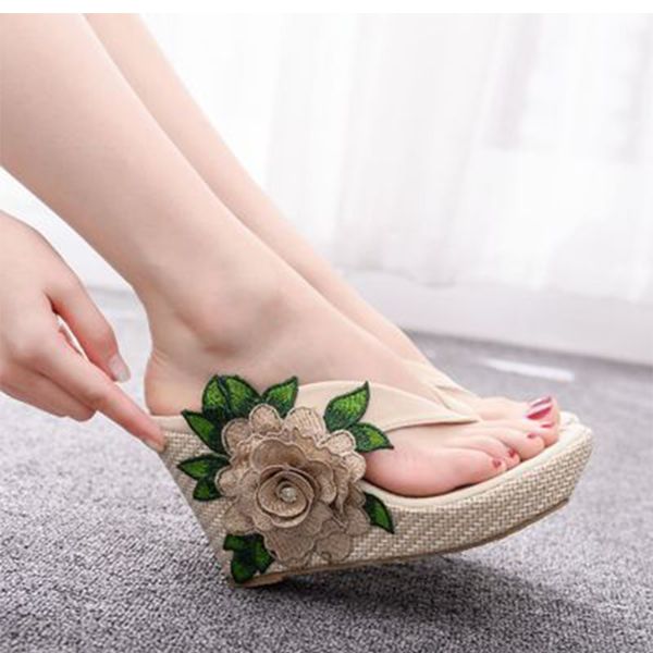 flip flops women slippers fashion female flower wedges shoes 2020 new summer women's comfortable ladies footwear plus size, Black
flip flops women slippers fashion female flower wedges shoes 2020 new summer women's comfortable ladies footwear plus size, Black