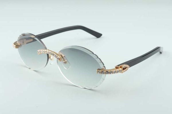 fashion t3524016-a cutting lenses diamonds sunglasses, natural aztec temples retro oval glasses, size: 58-18-135mm, White;black
fashion t3524016-a cutting lenses diamonds sunglasses, natural aztec temples retro oval glasses, size: 58-18-135mm, White;black