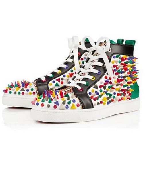 red bottom кроссовки обувь замша с пика пика шипы для женщин мужчины открытый high top walking роскошный отдых квартиры eu35-47, Black
red bottom кроссовки обувь замша с пика пика шипы для женщин мужчины открытый high top walking роскошный отдых квартиры eu35-47, Black