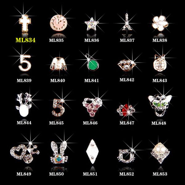 10pcs crystal colourful nail rhinestone alloy nail art decorations diy glitter 3d jewelry pendant japan style, Silver;gold
10pcs crystal colourful nail rhinestone alloy nail art decorations diy glitter 3d jewelry pendant japan style, Silver;gold