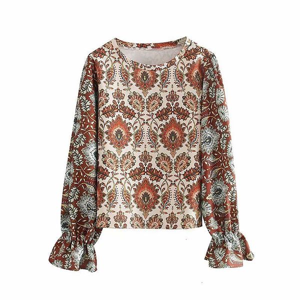 2019 women vintage flower print casual knitting sweatershirts autumn ladies basic o neck sleeve ruffles hoodies chic h097, Black
2019 women vintage flower print casual knitting sweatershirts autumn ladies basic o neck sleeve ruffles hoodies chic h097, Black