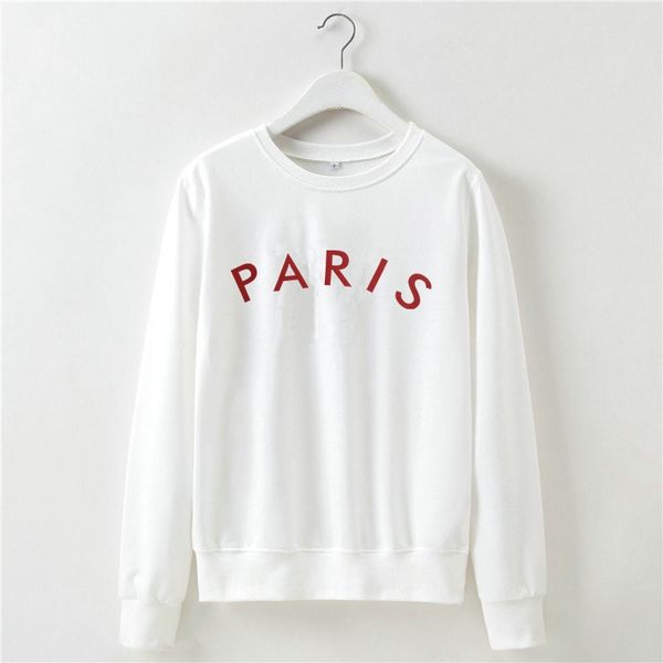 2019 women hoodies autumn winter fashion sweater with paris print hooded long sleeve streetwear clothes size s-xl 2 style, Black
2019 women hoodies autumn winter fashion sweater with paris print hooded long sleeve streetwear clothes size s-xl 2 style, Black