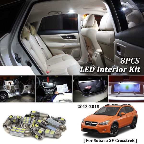 8x white canbus led car interior lights upgrade kit for 2013 2014 2015 xv crosstrek led interior dome trunk lights
8x white canbus led car interior lights upgrade kit for 2013 2014 2015 xv crosstrek led interior dome trunk lights