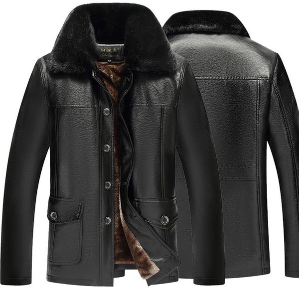 winter fur leather jacket mens plus size 4xl suede leather jackets men faux fur thick warm long suede jacket, Black
winter fur leather jacket mens plus size 4xl suede leather jackets men faux fur thick warm long suede jacket, Black