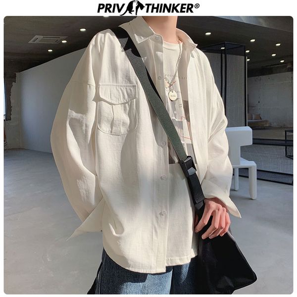 men summer solid black shirts 2020 men pockets blouse streetwear couple loose clothes male casual long sleeve shirt, White;black
men summer solid black shirts 2020 men pockets blouse streetwear couple loose clothes male casual long sleeve shirt, White;black