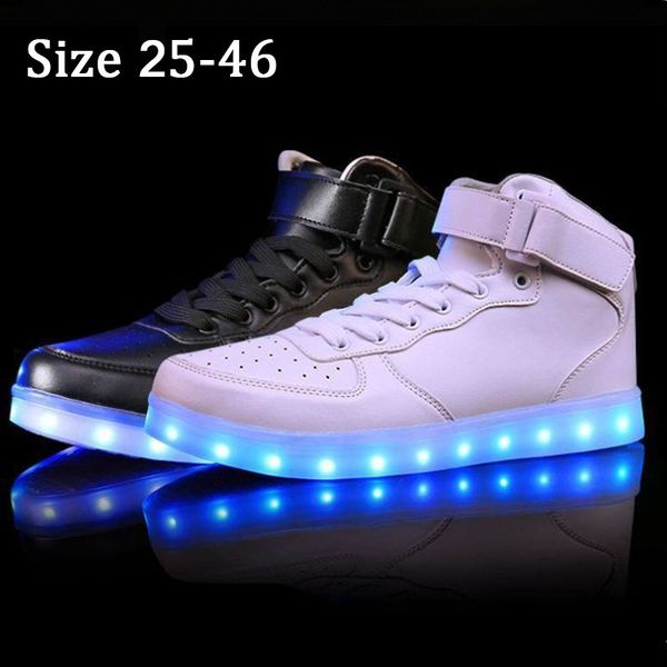high glowing sneakers led shoes with light up basket femme led slippers luminous sneakers infantil for kids boys girls 15, Black;red
high glowing sneakers led shoes with light up basket femme led slippers luminous sneakers infantil for kids boys girls 15, Black;red