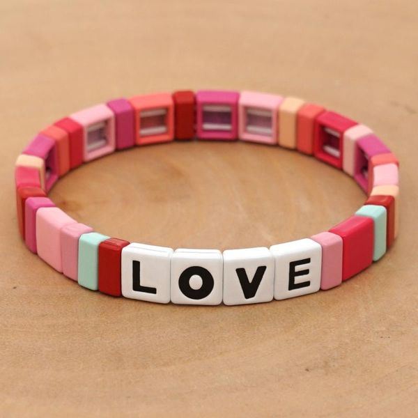 shinus pink bracelet women 2020 love letter bracelets enamel tile bead pulseras mujer 2019 femme girl gift jewelry dropshipping, Golden;silver
shinus pink bracelet women 2020 love letter bracelets enamel tile bead pulseras mujer 2019 femme girl gift jewelry dropshipping, Golden;silver