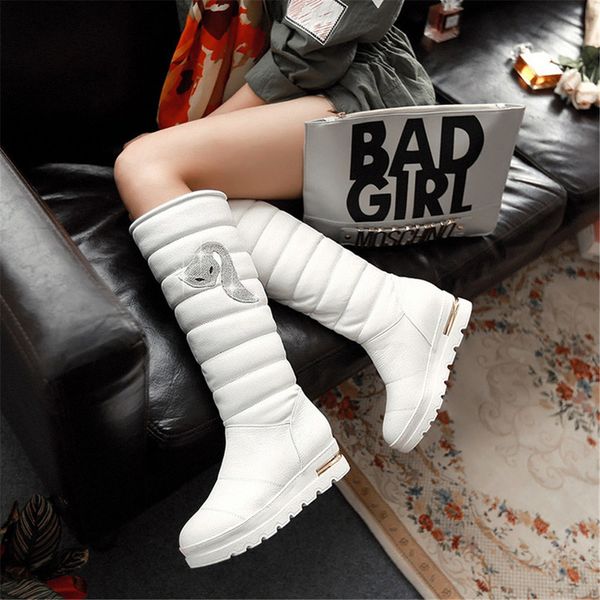 sarairis 2020 new fashion platform comfortable shoes woman snow boots increasing heels slip on warm winter boots women shoes, Black
sarairis 2020 new fashion platform comfortable shoes woman snow boots increasing heels slip on warm winter boots women shoes, Black