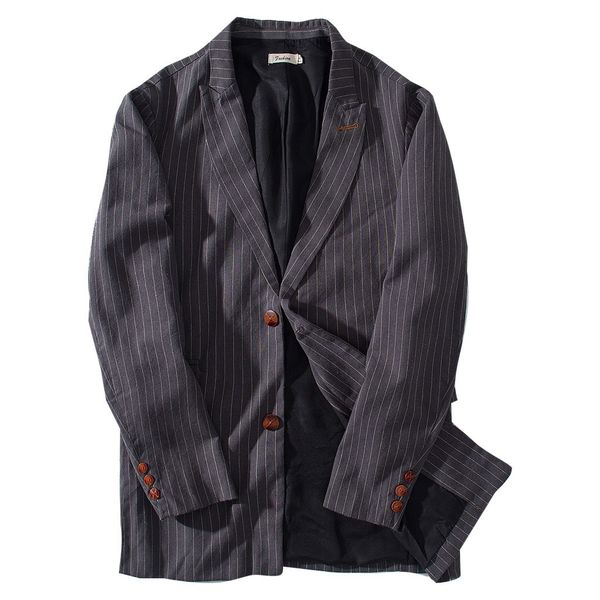 womail 2019 new style fashion pure colour long sleeve coat men's cotton linen stripe casual coat men vintage long sleeve coats, Black;brown
womail 2019 new style fashion pure colour long sleeve coat men's cotton linen stripe casual coat men vintage long sleeve coats, Black;brown