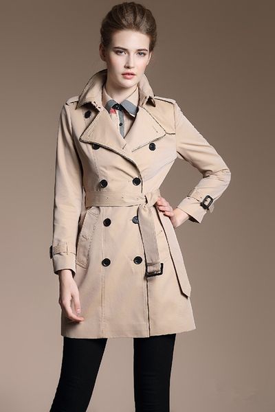 women's trench coats gabardine long windbreaker belt waterproof double-breasted new english style autumn winter solid color british 80m, Tan;black
women's trench coats gabardine long windbreaker belt waterproof double-breasted new english style autumn winter solid color british 80m, Tan;black
