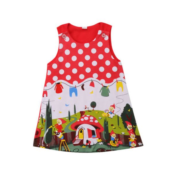 2018 Baby Girls Cartoon Polka dots Dress Kids Children Dot Dresses Cartoons Printed Princess Cotton Clothes
2018 Baby Girls Cartoon Polka dots Dress Kids Children Dot Dresses Cartoons Printed Princess Cotton Clothes