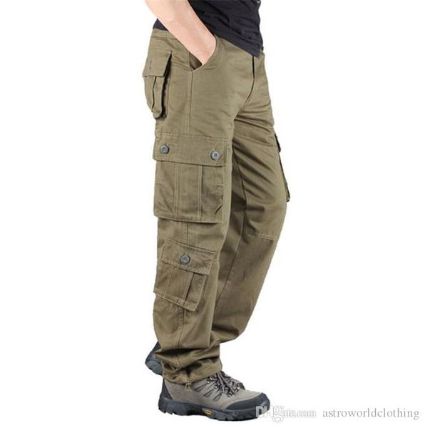designer mens cargo pants army green long straight loose mens jogger trousers outdoor mid waist male clothing, Black
designer mens cargo pants army green long straight loose mens jogger trousers outdoor mid waist male clothing, Black