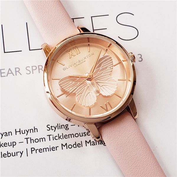 fashion new wristwatches round butterfly dail 31mm leather strap women qaurtz watch lady watches wristwatches for valentine's gift, Slivery;brown
fashion new wristwatches round butterfly dail 31mm leather strap women qaurtz watch lady watches wristwatches for valentine's gift, Slivery;brown