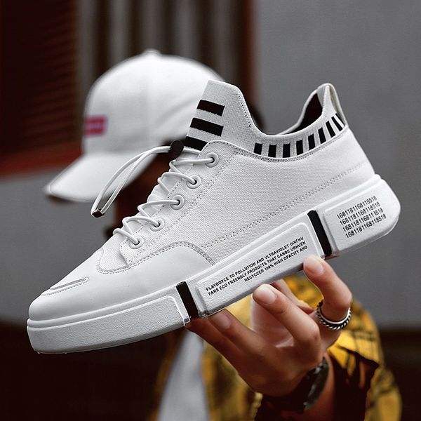 canvas couple casual shoes men women lace-up solid flat sneakers new fashion strip rubber sole male female footwear, Black
canvas couple casual shoes men women lace-up solid flat sneakers new fashion strip rubber sole male female footwear, Black