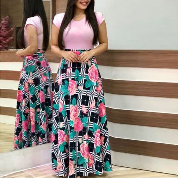 women summer dress sleeveless floral printed sundress casual swing dress maxi dresses woman party night beach dresses vestidos, Black;gray
women summer dress sleeveless floral printed sundress casual swing dress maxi dresses woman party night beach dresses vestidos, Black;gray