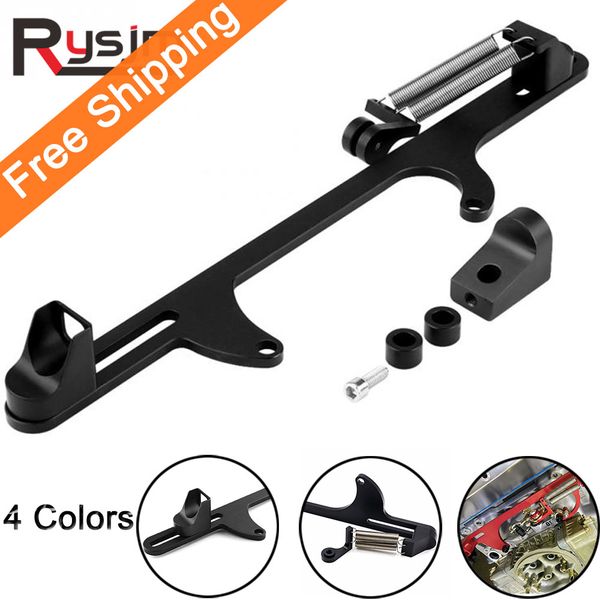 aluminum alloy throttle cable carb bracket fits for holley 4500 carburetors 4 colors black red blue silver
aluminum alloy throttle cable carb bracket fits for holley 4500 carburetors 4 colors black red blue silver