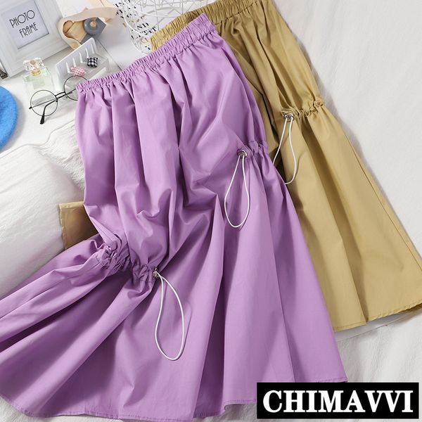 solid color simple women skirt korean elastic waist fashion drawstring summer long skirt female casual a-line skirts, Black
solid color simple women skirt korean elastic waist fashion drawstring summer long skirt female casual a-line skirts, Black
