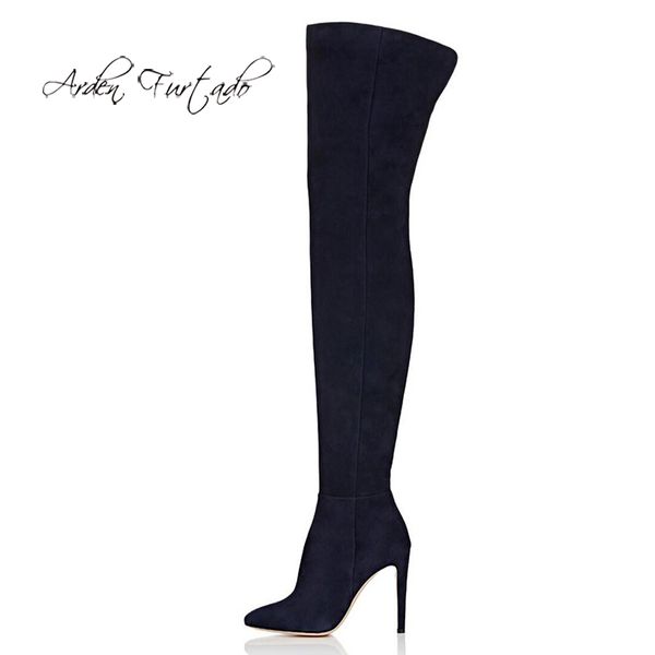 arden furtado fashion women's shoes winter pointed toe stilettos heels zipper elegant pure color over the knee high boots, Black
arden furtado fashion women's shoes winter pointed toe stilettos heels zipper elegant pure color over the knee high boots, Black