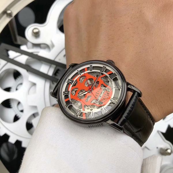 new arrival skull design men's classic skeleton mechanical watches genuine leather luxury japan automatic men watch nice gift, Slivery;brown
new arrival skull design men's classic skeleton mechanical watches genuine leather luxury japan automatic men watch nice gift, Slivery;brown
