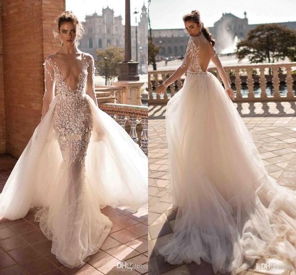mermaid wedding dress 2019 vintage long sleeve hand made flowers beach bohemian bridal gown plus size custom made, White
mermaid wedding dress 2019 vintage long sleeve hand made flowers beach bohemian bridal gown plus size custom made, White