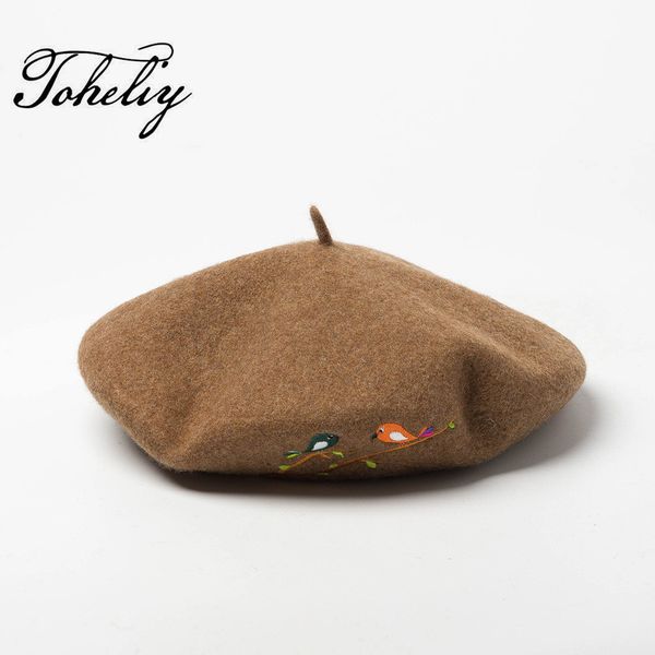 new style cartoon embroidery vintage warm wool winter women beret french artist beanie hat cap for sweet girl spring autumn hats, Blue;gray
new style cartoon embroidery vintage warm wool winter women beret french artist beanie hat cap for sweet girl spring autumn hats, Blue;gray