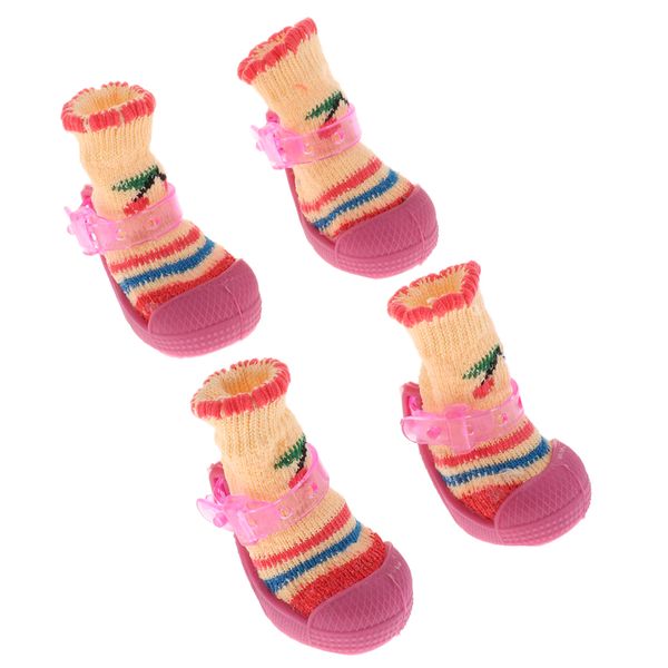 4 шт / комплект крытого собак pet soft cotton противоскользящей теплый носок противоскользящие донные собаки носки
4 шт / комплект крытого собак pet soft cotton противоскользящей теплый носок противоскользящие донные собаки носки