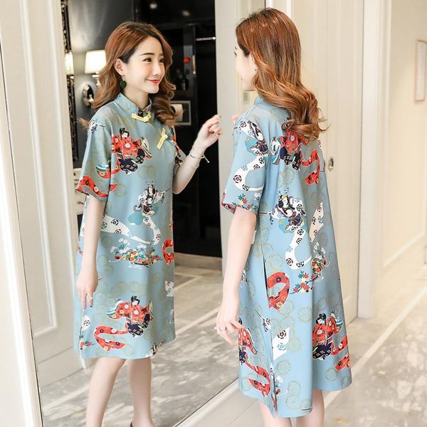 урожай китайский стиль материнство cheongsam летняя мода одежда для беременных женщин беременность платье clothings, White
урожай китайский стиль материнство cheongsam летняя мода одежда для беременных женщин беременность платье clothings, White