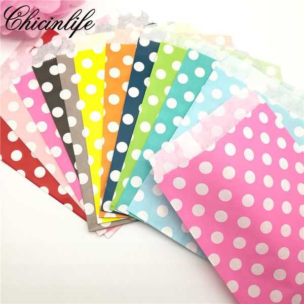 chicinlife 25pcs polka dot kraft paper popcorn bag wedding birthday candy buffet treat favor bags party gifts decoration 5"x7
chicinlife 25pcs polka dot kraft paper popcorn bag wedding birthday candy buffet treat favor bags party gifts decoration 5"x7