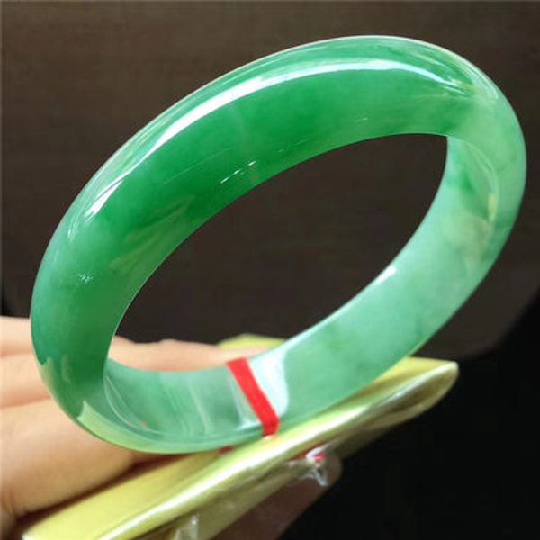 natural burmese jadeite 54mm-61mm green bracelet elegant women's bracelet jewelry send mom to girlfriend, Golden;silver
natural burmese jadeite 54mm-61mm green bracelet elegant women's bracelet jewelry send mom to girlfriend, Golden;silver