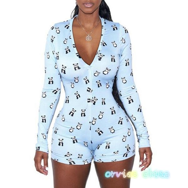 2020 autumn burst models in europe and america deep v-neck long-sleeved button-panda printing piece shorts tight pants female siamese
2020 autumn burst models in europe and america deep v-neck long-sleeved button-panda printing piece shorts tight pants female siamese