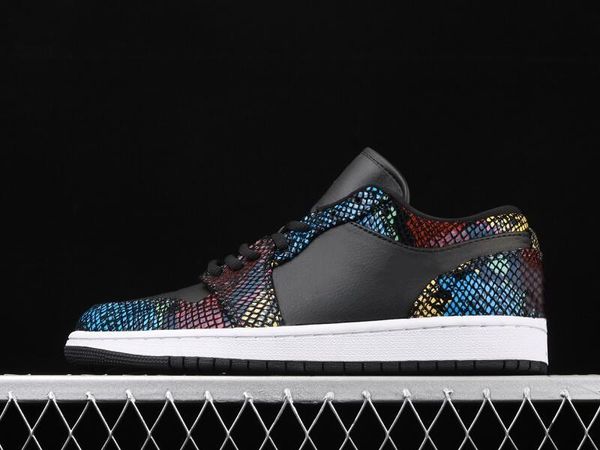 good quality basketball designer shoes 1 low multicolor snakeskin black metallic gold fashion sport zapatos sneakers ship with box
good quality basketball designer shoes 1 low multicolor snakeskin black metallic gold fashion sport zapatos sneakers ship with box