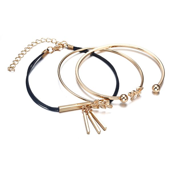 ns73 bohemian leaf peach heart bead chain leather gold multilayer women bracelets set valentine gift bracelet&bangles, Black
ns73 bohemian leaf peach heart bead chain leather gold multilayer women bracelets set valentine gift bracelet&bangles, Black