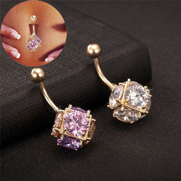 gussiarro magic ball cz jewelry gold-color belly button rings colorful clear cubic zirconia piercing body piercing navel, Slivery;golden
gussiarro magic ball cz jewelry gold-color belly button rings colorful clear cubic zirconia piercing body piercing navel, Slivery;golden