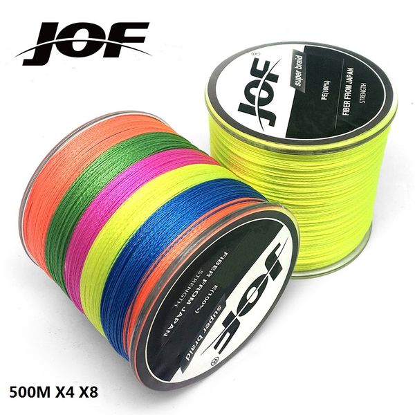 jof brand 500m 8 strand 4 strand 10-80lb pe multifilament braided fishing cord fishing line thread wire for sea
jof brand 500m 8 strand 4 strand 10-80lb pe multifilament braided fishing cord fishing line thread wire for sea