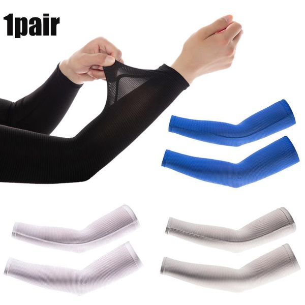 elbow & knee pads 1pair cycling cuff running non slip fashion ice silk long uv protection arm sleeve elastic outdoor sports cover summer coo, Black;gray
elbow & knee pads 1pair cycling cuff running non slip fashion ice silk long uv protection arm sleeve elastic outdoor sports cover summer coo, Black;gray