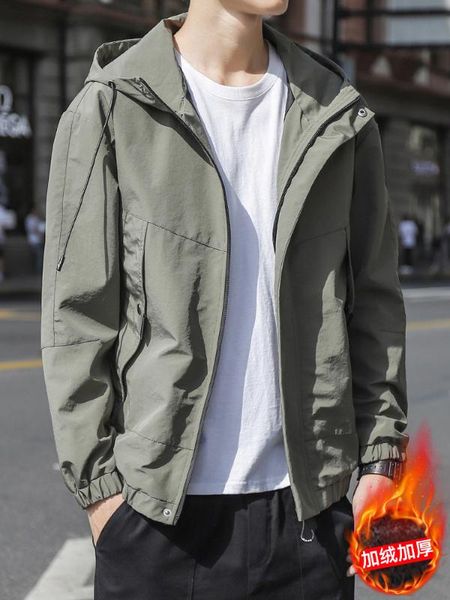 men's function of the spring and autumn period and the tooling han edition 2020 new spring tide clothing, Black;brown
men's function of the spring and autumn period and the tooling han edition 2020 new spring tide clothing, Black;brown