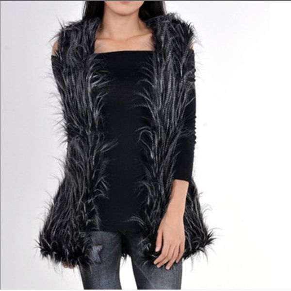 colete de pele feminina new plus size female 2018 sleeveless fox fur vest outwear women luxury cardigan fur vest coat v533, Black
colete de pele feminina new plus size female 2018 sleeveless fox fur vest outwear women luxury cardigan fur vest coat v533, Black