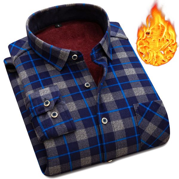 winter warm men's plaid shirt casual slim fit man shirts thicken shirts new arrival male middle-aged father plus size l-5xl, White;black
winter warm men's plaid shirt casual slim fit man shirts thicken shirts new arrival male middle-aged father plus size l-5xl, White;black