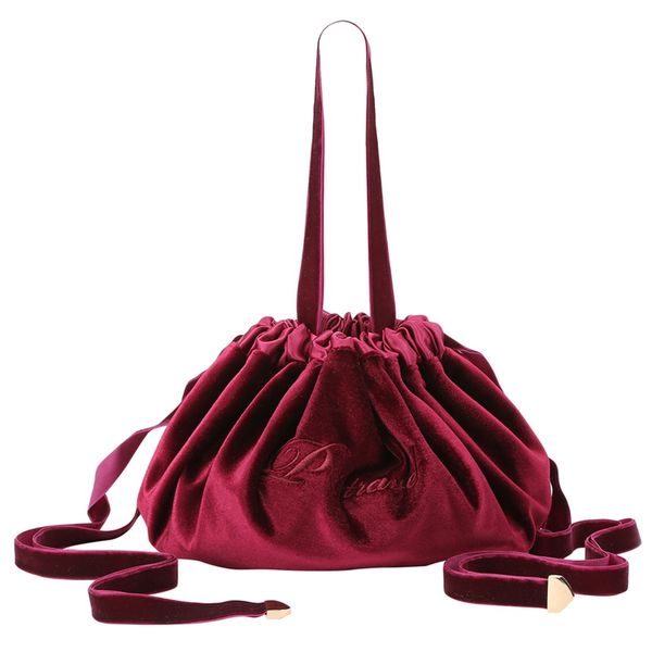 new velvet drawstring makeup bag case women large capacity storage organizer travel make up cosmetic bag toiletry red wine
new velvet drawstring makeup bag case women large capacity storage organizer travel make up cosmetic bag toiletry red wine