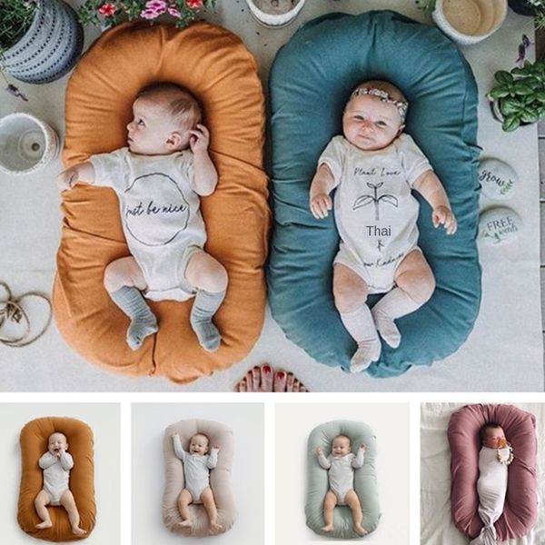 ins anti-pressure pure cotton uterine bionic portable removable and washable baby bed newborn bionic bed
ins anti-pressure pure cotton uterine bionic portable removable and washable baby bed newborn bionic bed